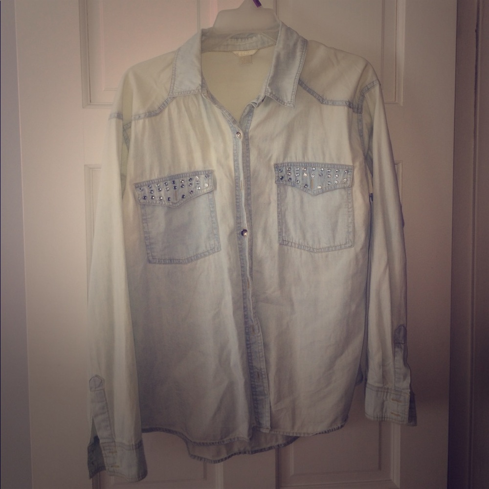 FOREVER 21 MEDIUM BLOUSE