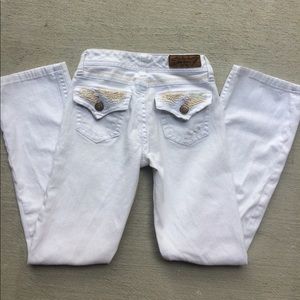 Seven for all Mankind white jeans