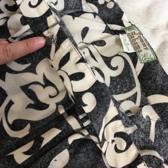 Size 4 Tommy Bahama rayon ankle length skirt - Picture 3 of 6