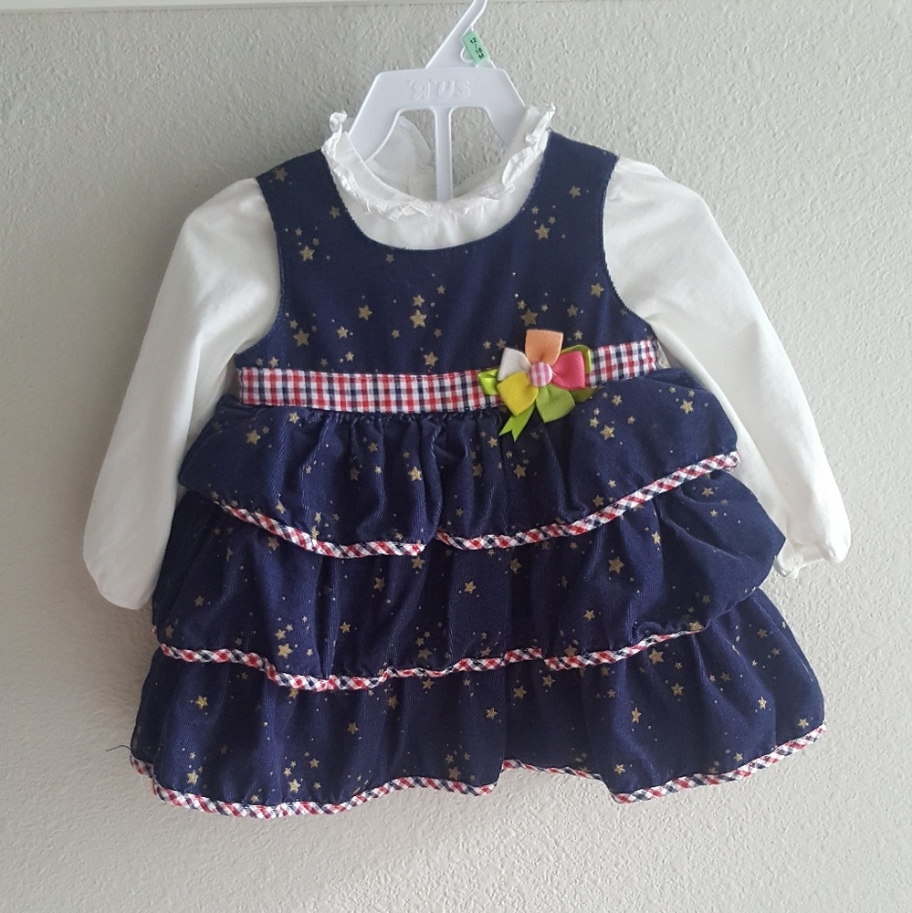 Final markdown! Navy blue corduroy dress