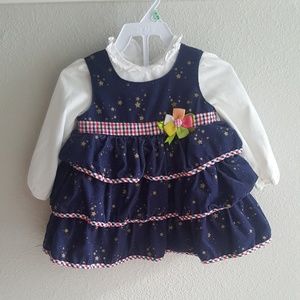 Final markdown! Navy blue corduroy dress