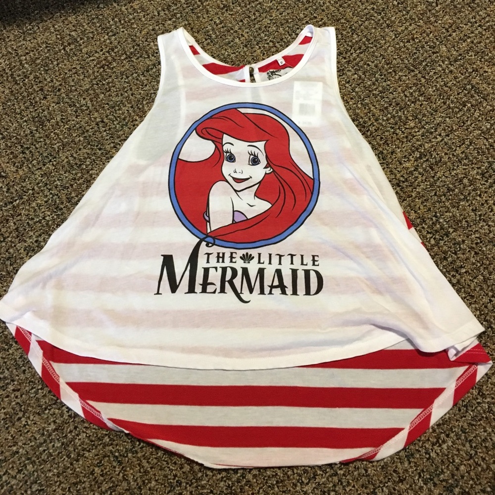 Little mermaid tank top.