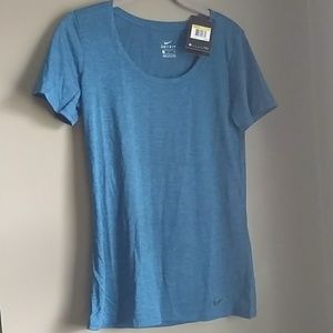Nike dri fit shirt. Blue size small