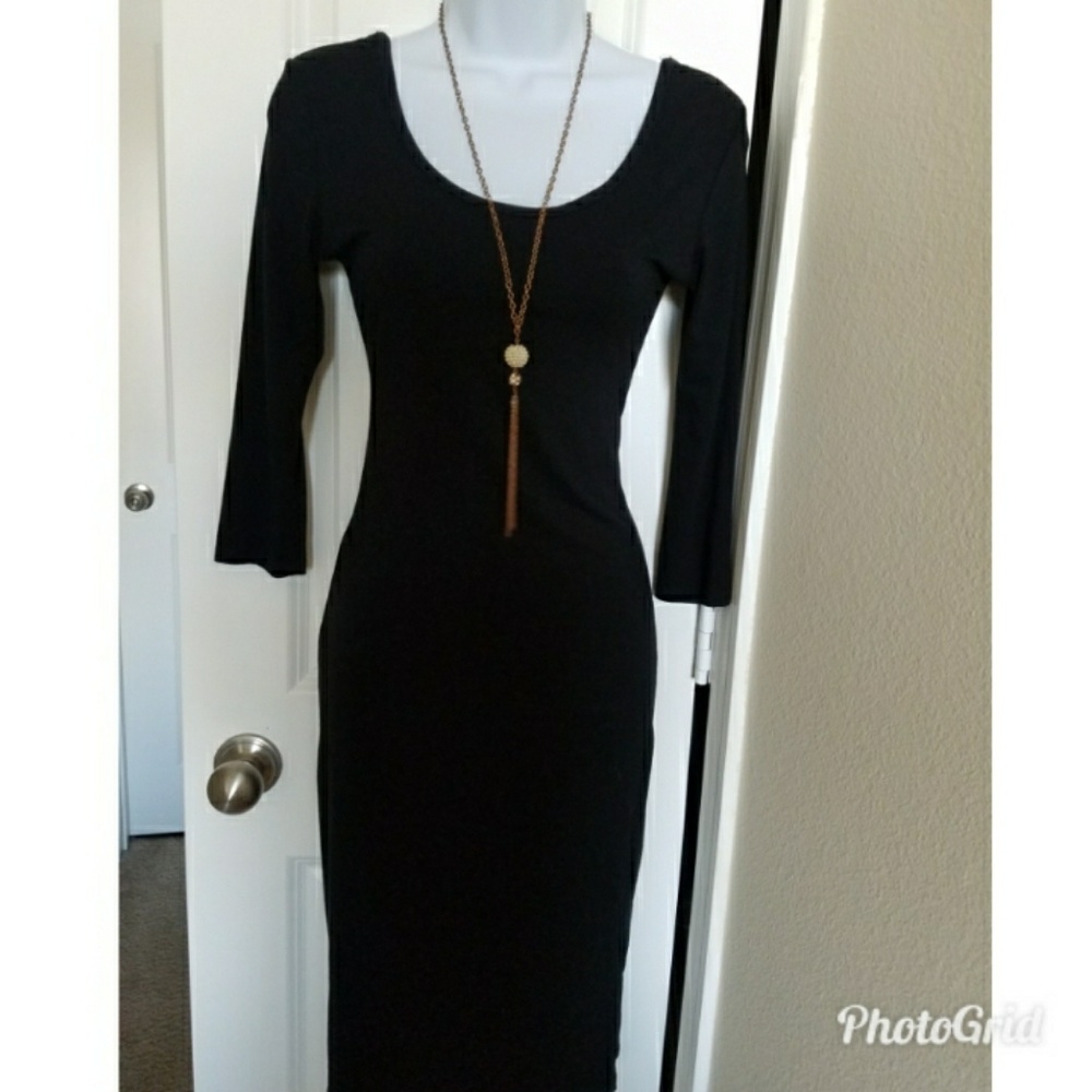 Sexy Black Cocktail Dress