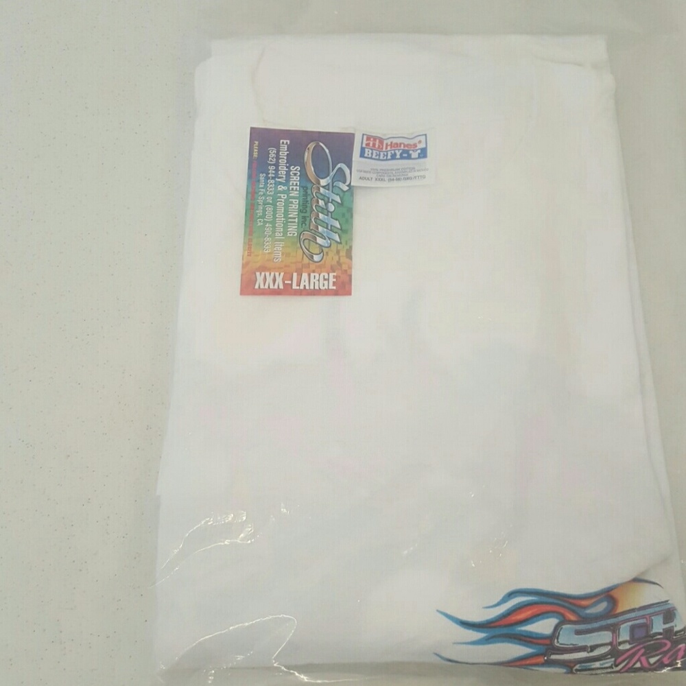 Racing T-shirts.  New still in bags.  Quantity 2