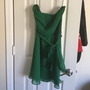 Express strapless dress