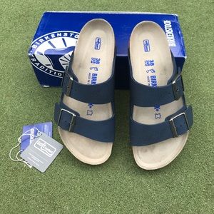 Birkenstock Arizona Navy 38 Regular two tone