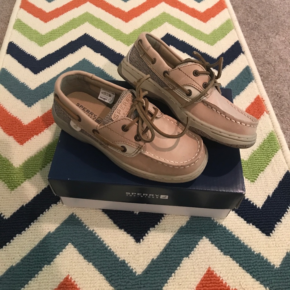 Brand new little  boys size 12 Sperry shoes 💙