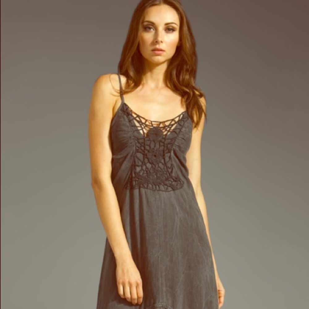 Gypsy 05 Elyse Antique Wash High-Low Hem Dress