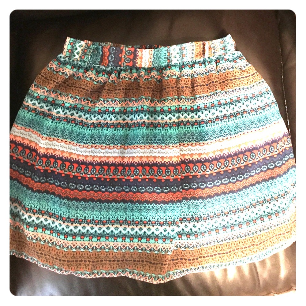 Patterned skirt