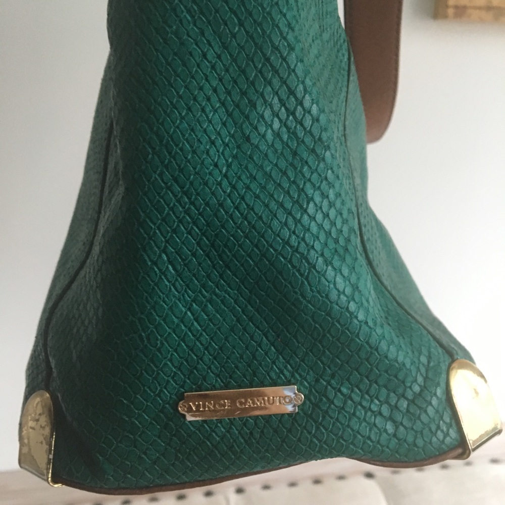 Vince Camuto Green leather bag
