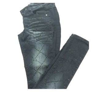 Rhinestone Jeans Size 4
