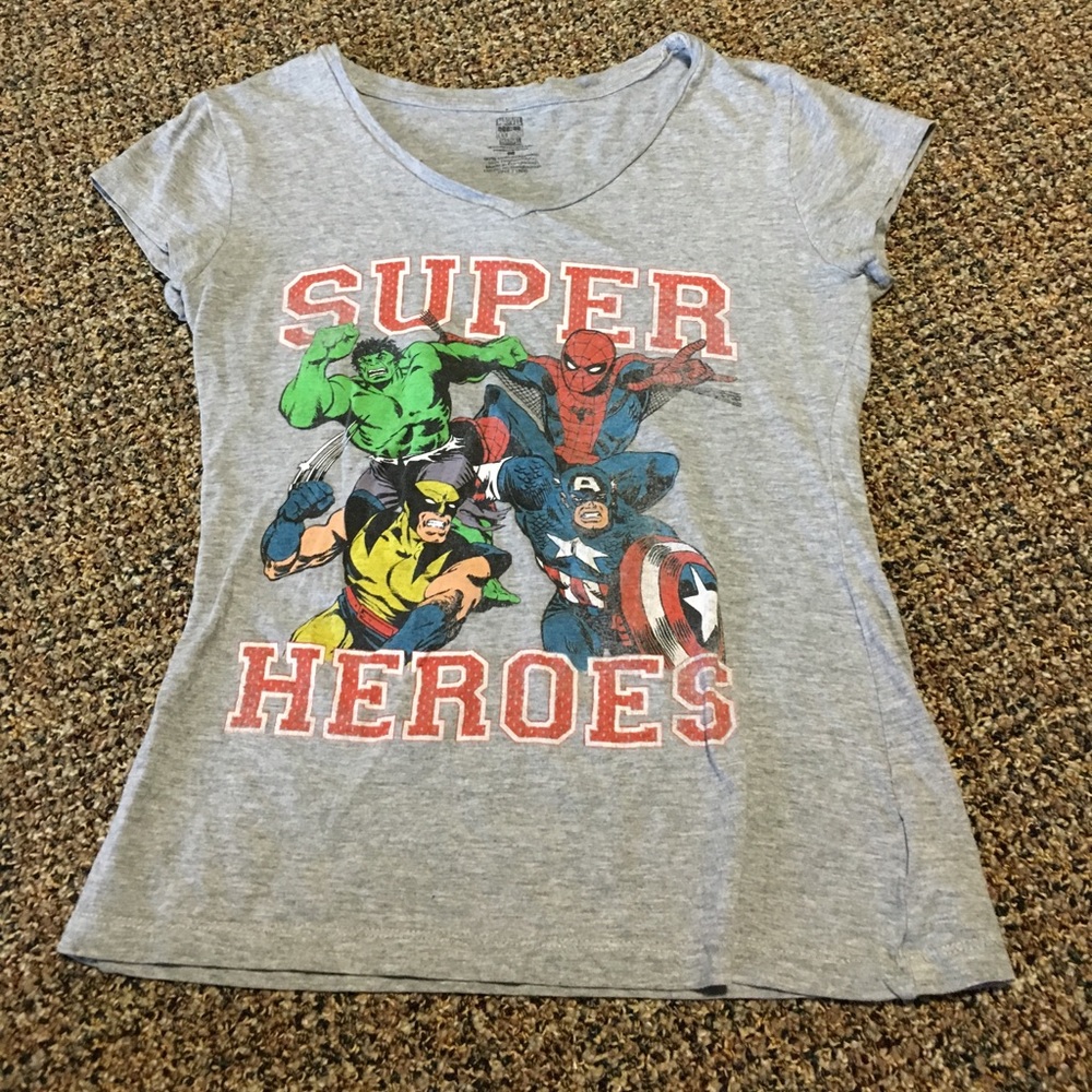 Super hero t shirt.