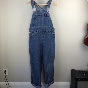 90s grunge overalls