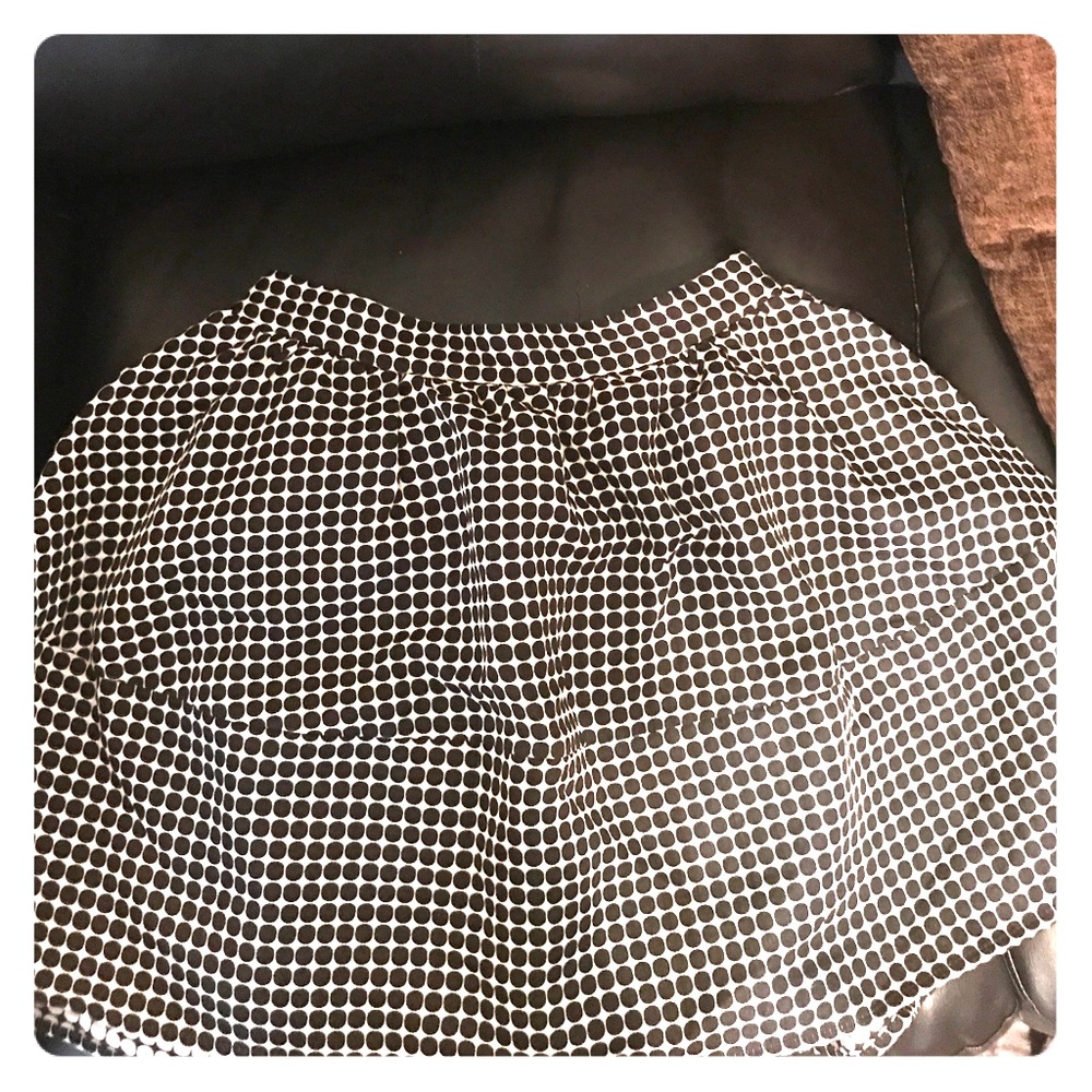 Black and white skirt
