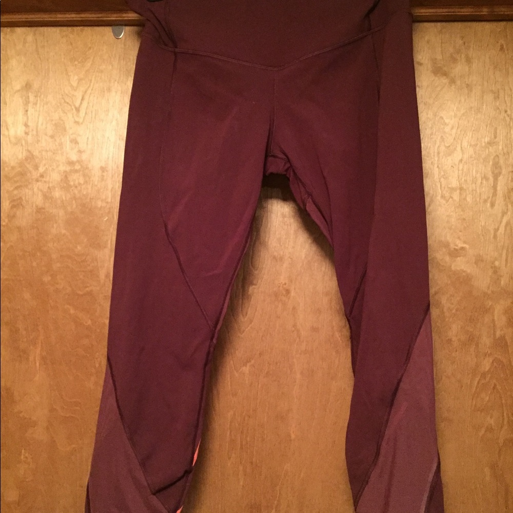Size 12 All Meshed Up 7/8 tights