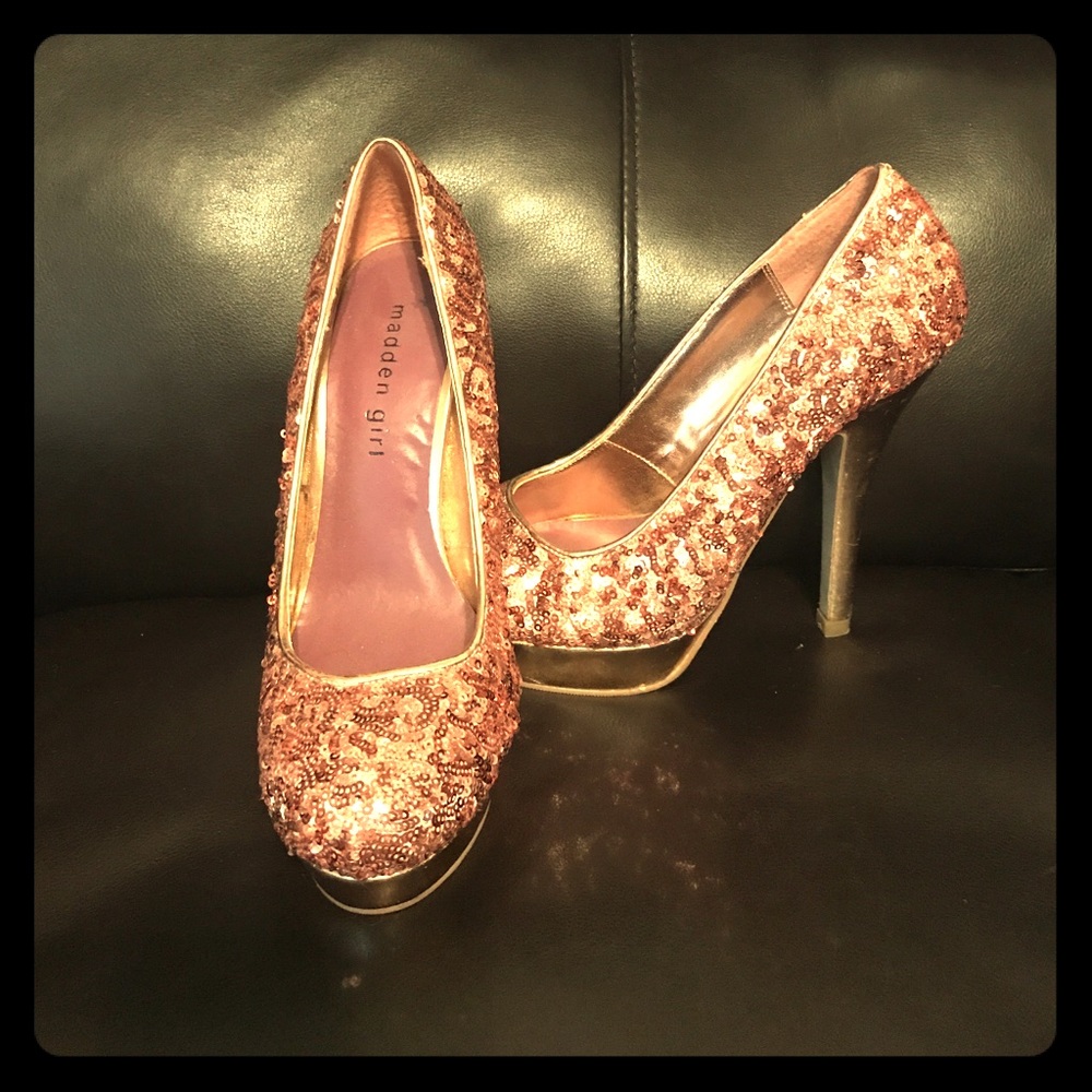 Madden girl sequins pumps