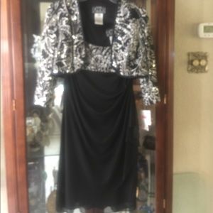 dress and jacket brand new size 6 petite .