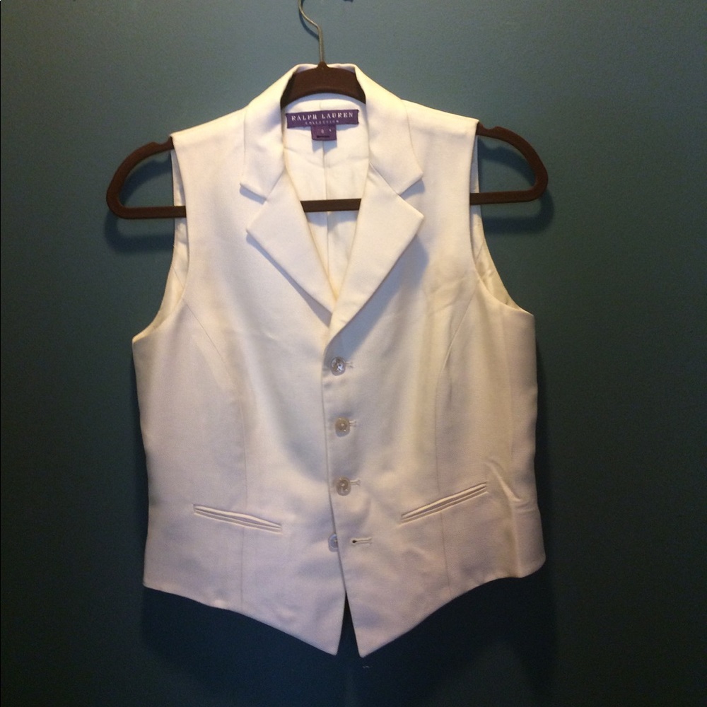 Ralph Lauren silk,viscose vest