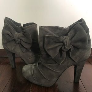 Fall Booties with Bow!