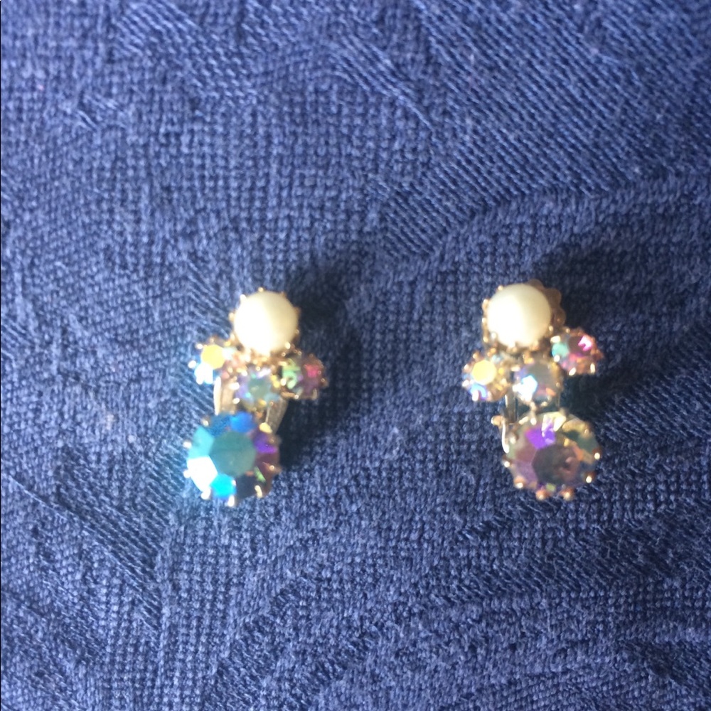 Vintage Clip On Earrings
