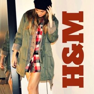 H&M olive green jacket