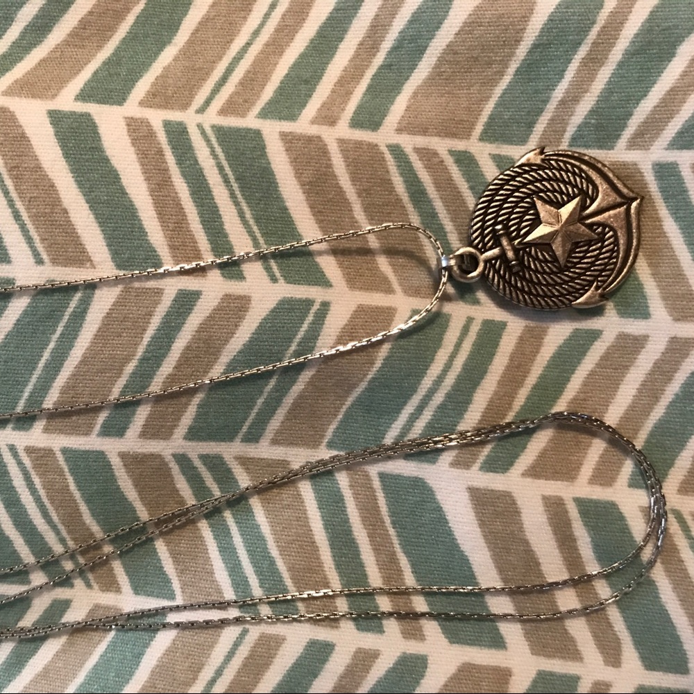 Alex & Ani anchor adjustable necklace