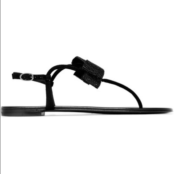 GIUSEPPE ZANOTTI - Crystal Embellished Slingback - Picture 4 of 7