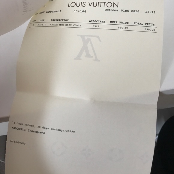 Gray Louis Vuitton Silk Scarf - OFFERS+TRADES
