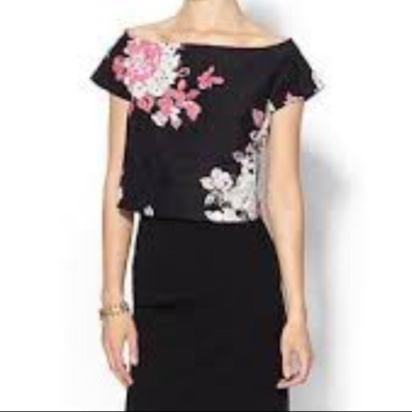 Milly crop top floral - used - size 4 - Picture 4 of 4