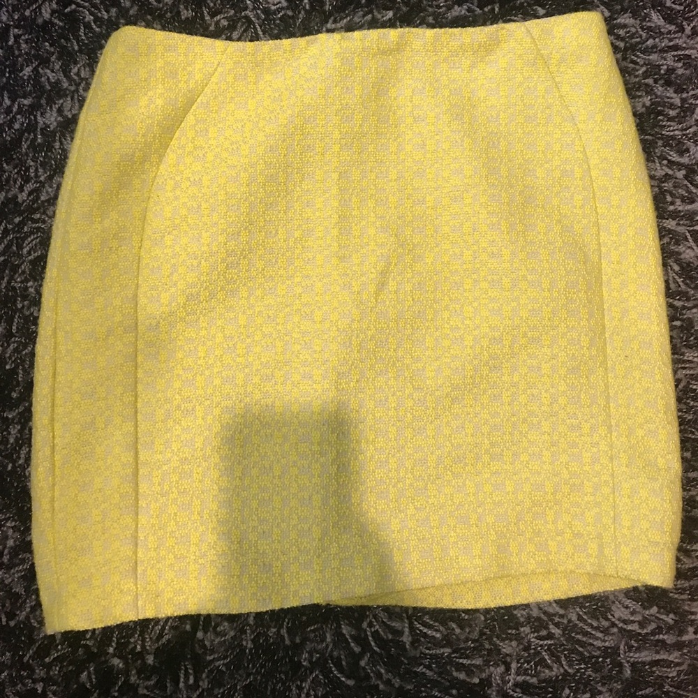 Wool Neon pencil skirt!