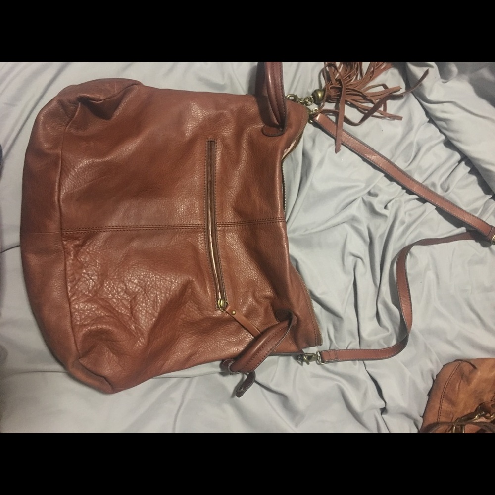 Lucky Brand purse. Large brown leather.
