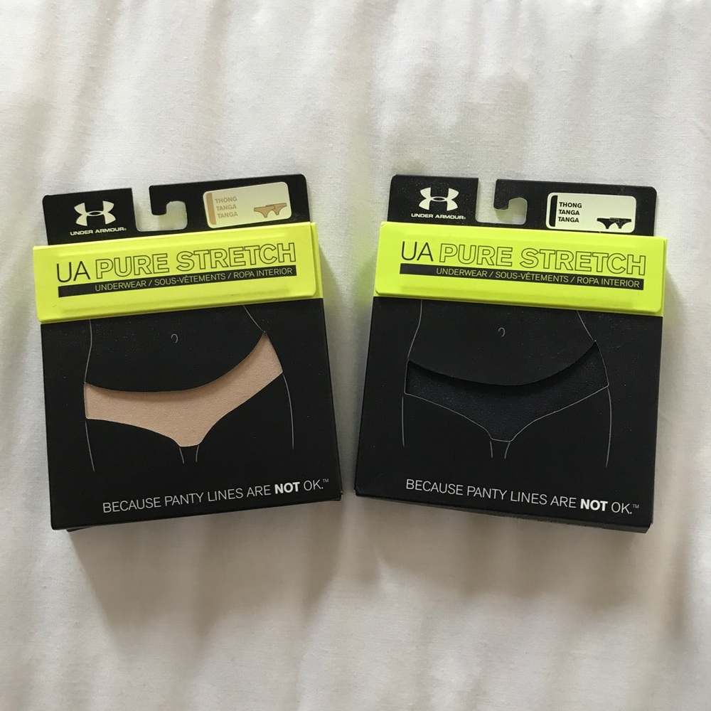 2 Under Armour Thong Panties