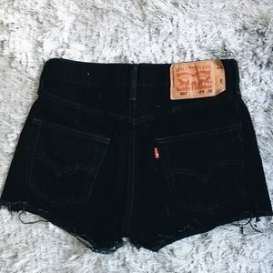 Reworked Levi's Mid-Rise Shorts