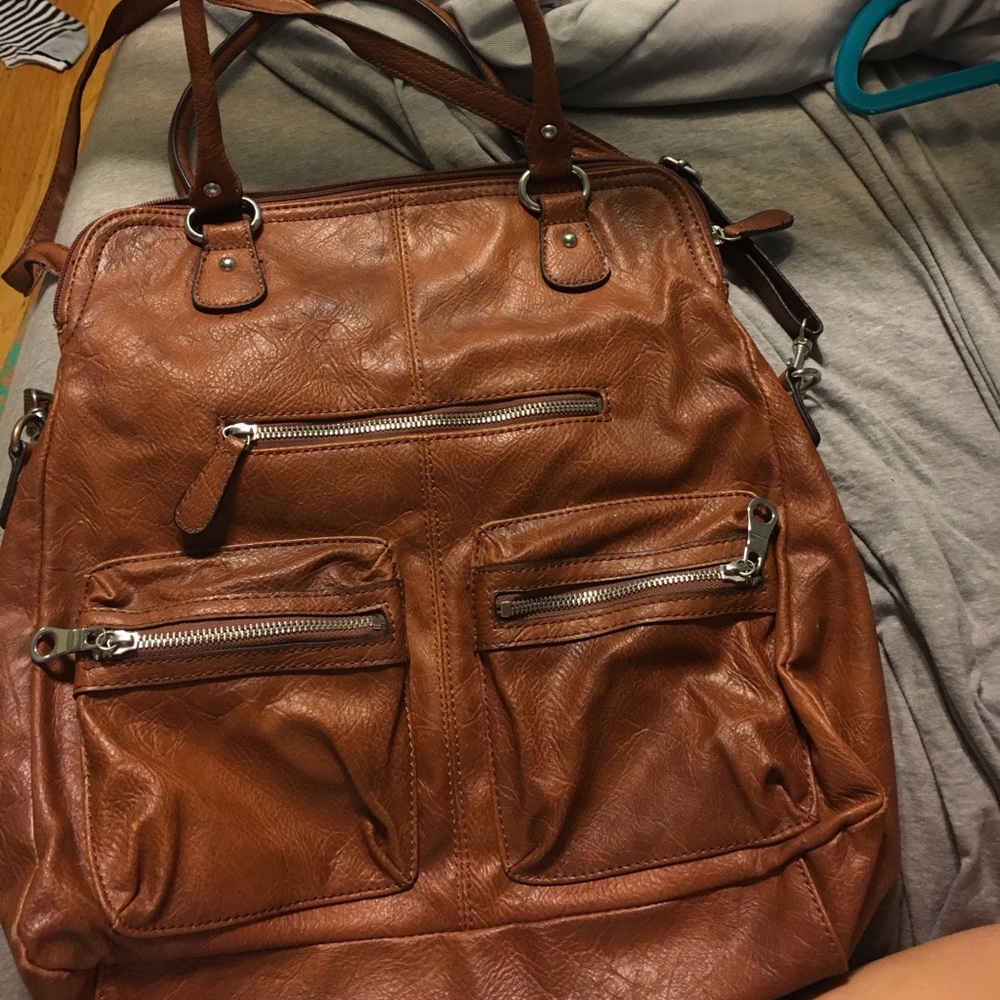 Brown satchel