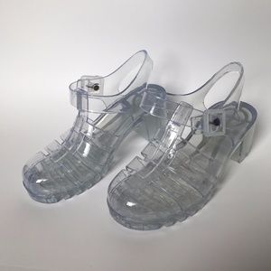 Clear Jelly Shoes