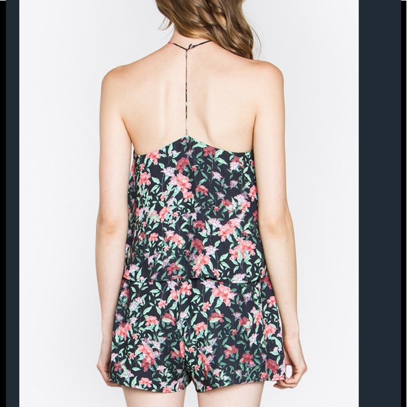 Secret Garden Floral Romper - Picture 6 of 8