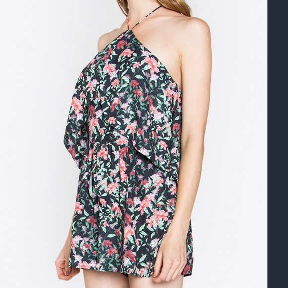Secret Garden Floral Romper - Picture 7 of 8