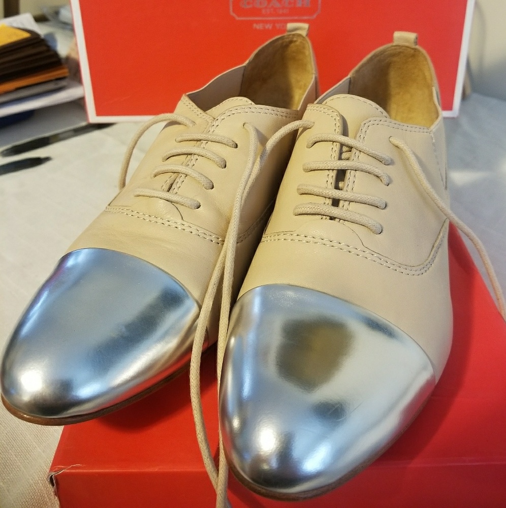 AUTHENTIC COACH JOCELYN WSH LEATHER SZ 10M