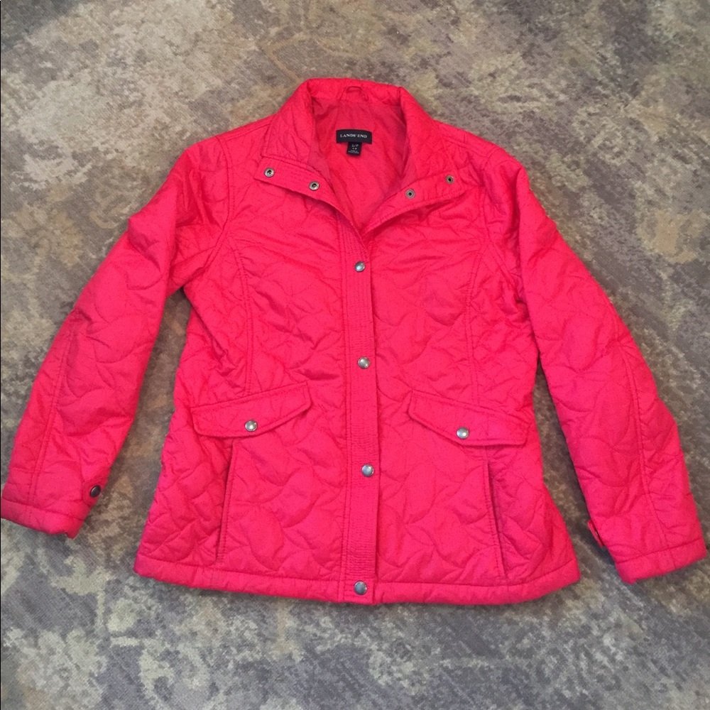 Lands End Primaloft Quilted Jacket