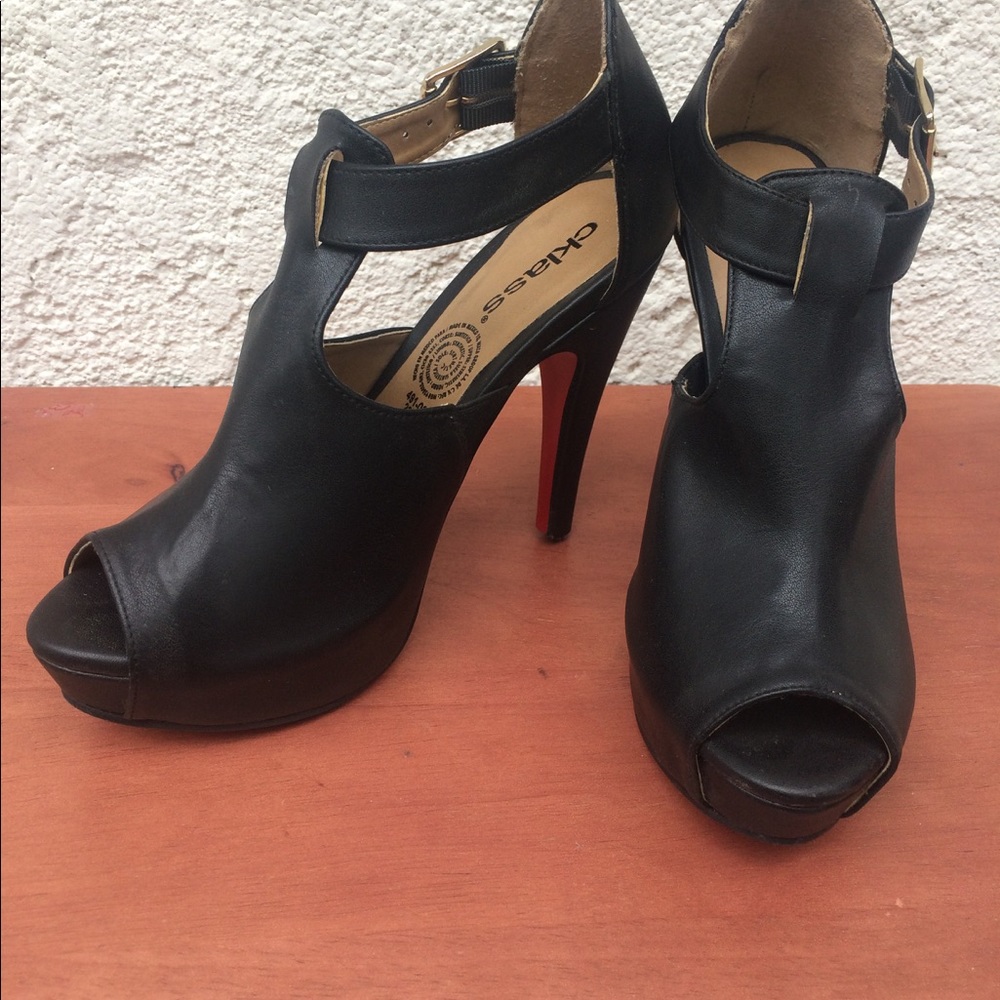 Black Cklass heels