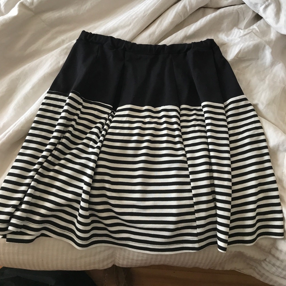 Anthropologie, Everleigh striped skirt