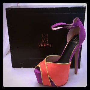 Shoe dazzle Aida Heel