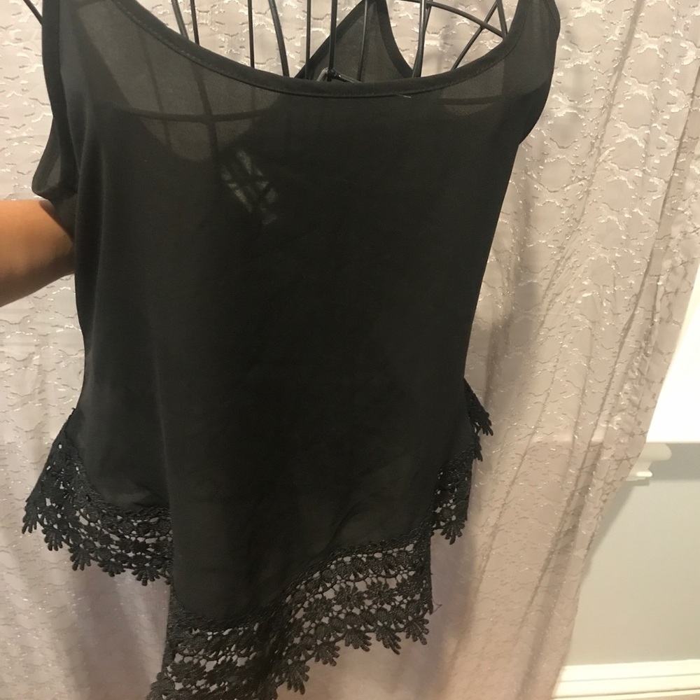 Black Trendy Tank