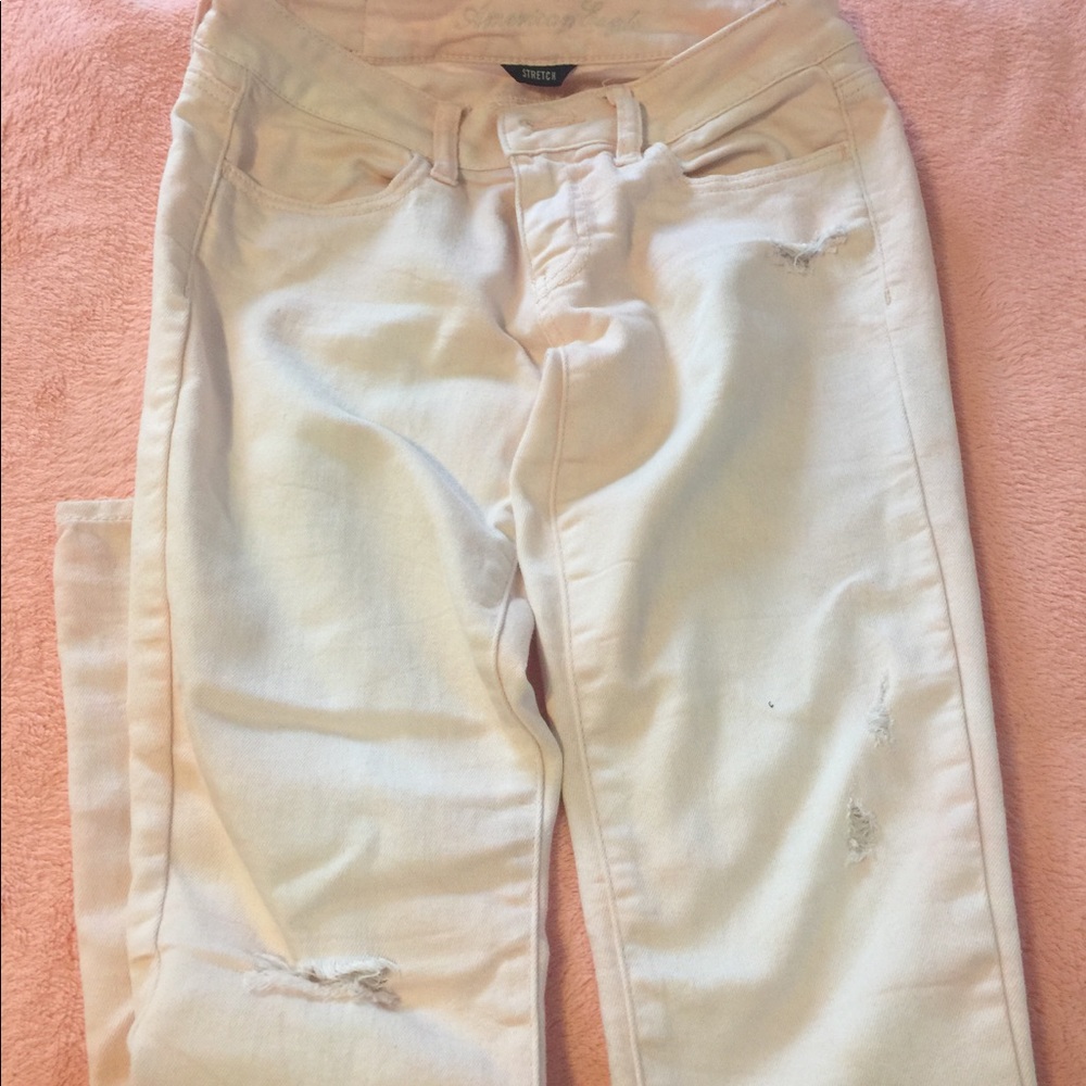 American Eagle - LIGHT PEACH JEGGING STRETCH