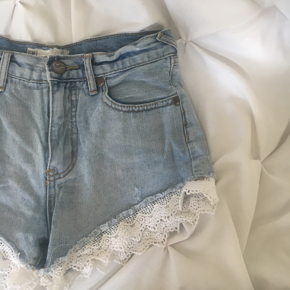 FP high waisted shorts