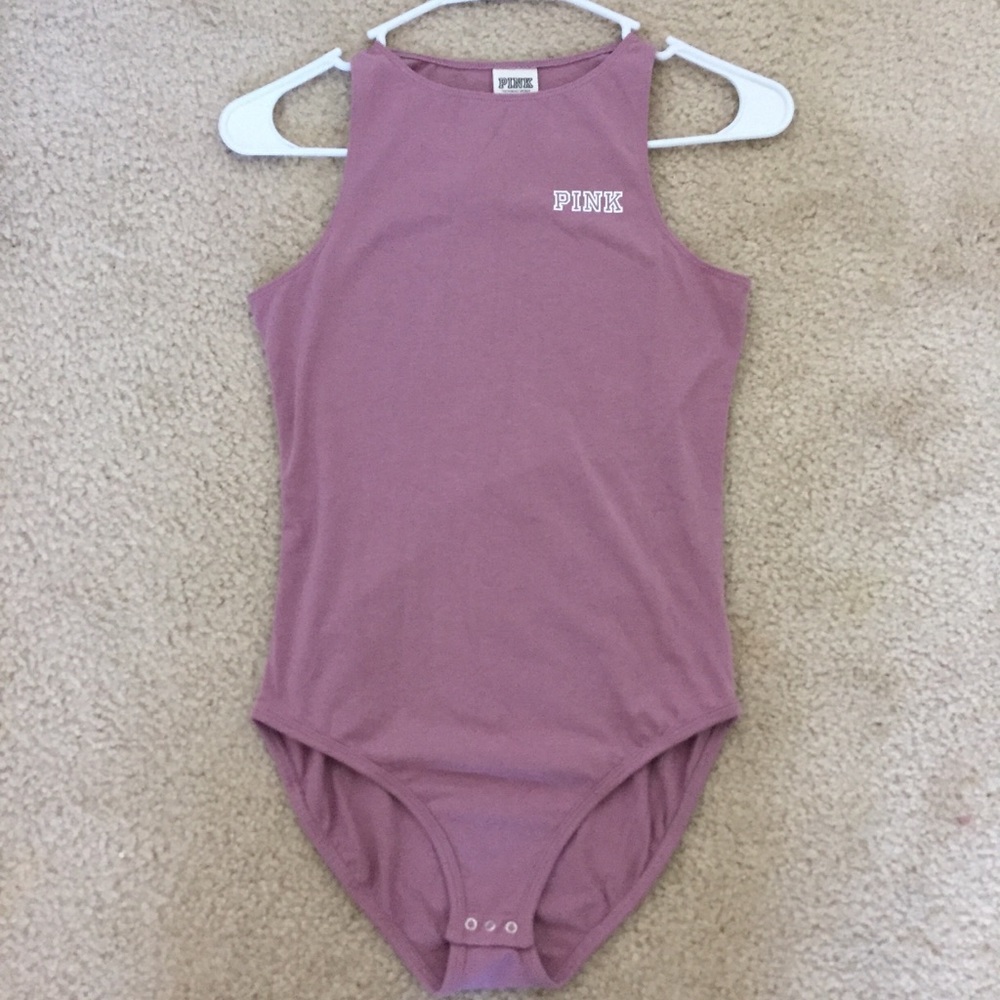 NWT PINK by Victoria's Secret Bodysuit