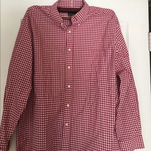 Jos A Bank long sleeve button down shirt- size L