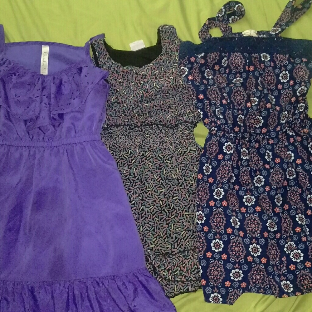 Bundle/2 dresses/1 romper