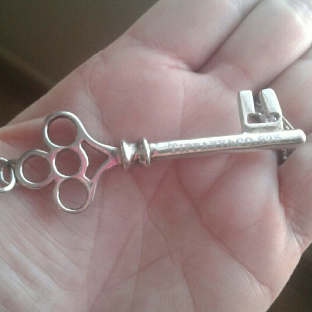 Authentic Tiffany & Co  925 Large  Crown Key